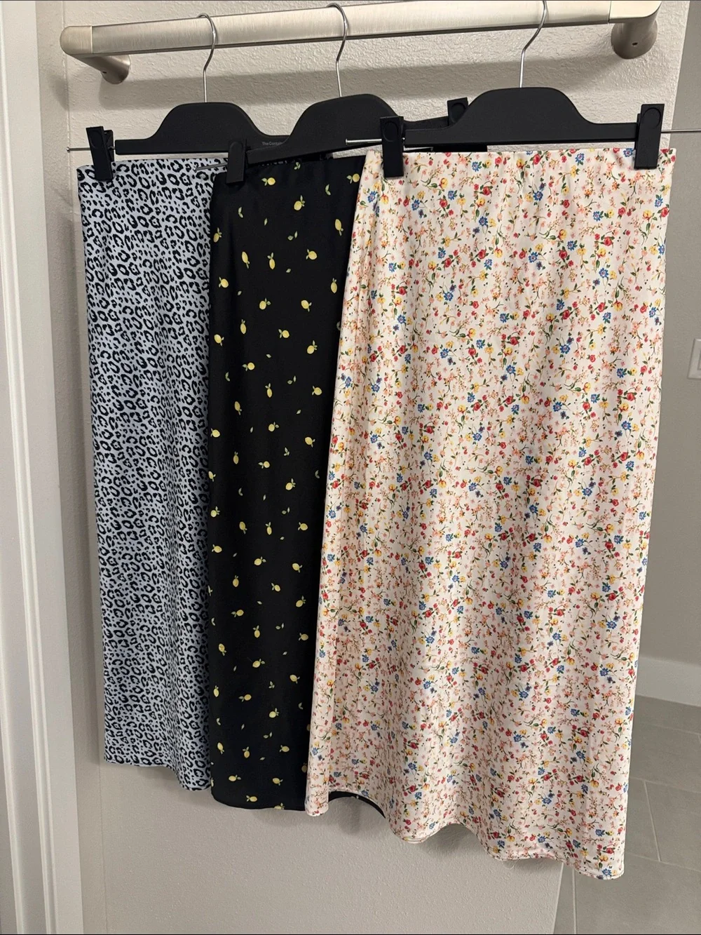 Francesca’s Midi Skirt Trio - cheetah, lemons, and floral